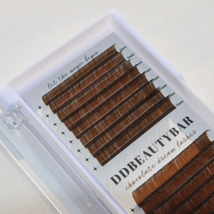 Brown Volume Mixed Lash Trays